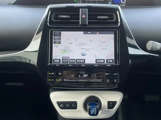 トヨタ プリウス S ツーリングセレクション 群馬県 2018(平30)年 7.6万km ホワイトパールクリスタルシャイン モデリスタフルエアロ/純正9インチナビ【NSZT-Y66T】/Bluetooth/AM/FM/HDMI/CD/DVD/フルセグテレビ/プリクラッシュセーフティ/レーンディパーチャーアラート/クリアランスソナー/レーダークルーズコントロール/LEDヘッドライト&LEDフォグ/バックカメラ/D/N席シートヒーター/ETC/純正フロアマット/トノカバー/スマートキー/純正17インチAW/保証書/取扱説明書