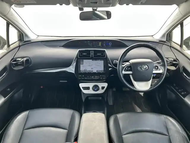 トヨタ プリウス S ツーリングセレクション 群馬県 2018(平30)年 7.6万km ホワイトパールクリスタルシャイン モデリスタフルエアロ/純正9インチナビ【NSZT-Y66T】/Bluetooth/AM/FM/HDMI/CD/DVD/フルセグテレビ/プリクラッシュセーフティ/レーンディパーチャーアラート/クリアランスソナー/レーダークルーズコントロール/LEDヘッドライト&LEDフォグ/バックカメラ/D/N席シートヒーター/ETC/純正フロアマット/トノカバー/スマートキー/純正17インチAW/保証書/取扱説明書
