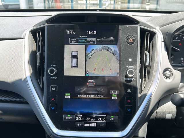スバル クロストレック ツーリング 愛知県 2023(令5)年 1.3万km 青Ｍ ワンオーナー/メーカー11.6インチメモリナビ/(Bluetooth/フルセグTV/USB)/バックカメラ(全周囲)/社外ドラレコ前後/EyeSight/(プリクラッシュブレーキ/レーダークルーズコントロール/車線逸脱抑制機能/誤発進抑制機能前後/先行車発進告知/車線中央維持)/クリアランスソナー/コーナーセンサー/後側方警戒支援/ドライブモードセレクト/パドルシフト/ステアリングヒーター/純正2.0ビルトインETC/ステアリングスイッチ/後席USBアクセサリー×2/STiドアハンドルプロテクターシール/取説/保証書