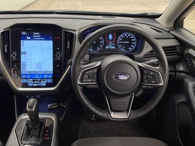 スバル クロストレック ツーリング 道央・札幌 2023(令5)年 1.3万km 青Ｍ /ワンオーナー//メーカー11.6インチメモリナビ/(Bluetooth/フルセグTV/USB)//バックカメラ(全周囲)//社外ドラレコ前後//EyeSight/(プリクラッシュブレーキ/レーダークルーズコントロール/車線逸脱抑制機能/誤発進抑制機能前後/先行車発進告知/車線中央維持)//クリアランスソナー//コーナーセンサー//後側方警戒支援//ドライブモードセレクト//パドルシフト//ステアリングヒーター//純正2.0ビルトインETC//ステアリングスイッチ//後席USBアクセサリー×2//STiドアハンドルプロテクターシール//取説//保証書