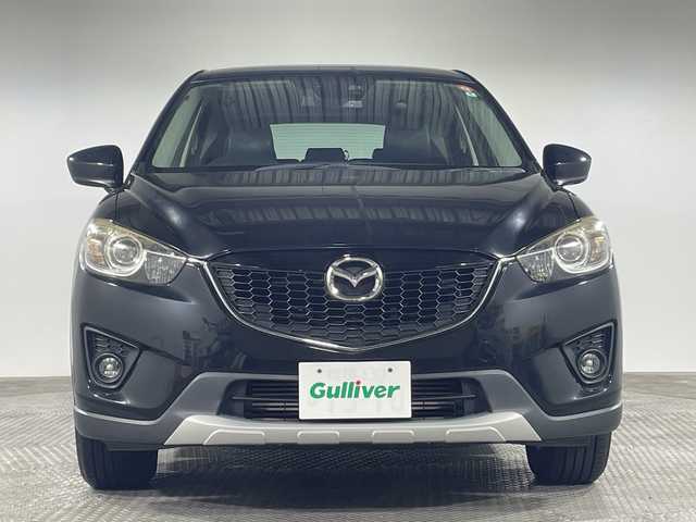 マツダ ＣＸ－５ XD Lパッケージ 神奈川県 2014(平26)年 9.4万km ジェットブラックマイカ 純正メモリナビゲーション【CA9K2】/AM　FM　AUX　フルセグ　Bluetooth/バックカメラ/クルーズコントロール/スマートシティブレーキサポート/リアビークルモニタリングシステム/トラクションコントロールシステム/アイドリングストップ/運転席パワーシート/前席シートヒーター/レザーシート/革巻きステアリング/サイドカメラ付き自動防眩ミラー/純正17インチアルミホイル/純正リアスポイラー/LEDヘッドライト/オートライト/フォグライト