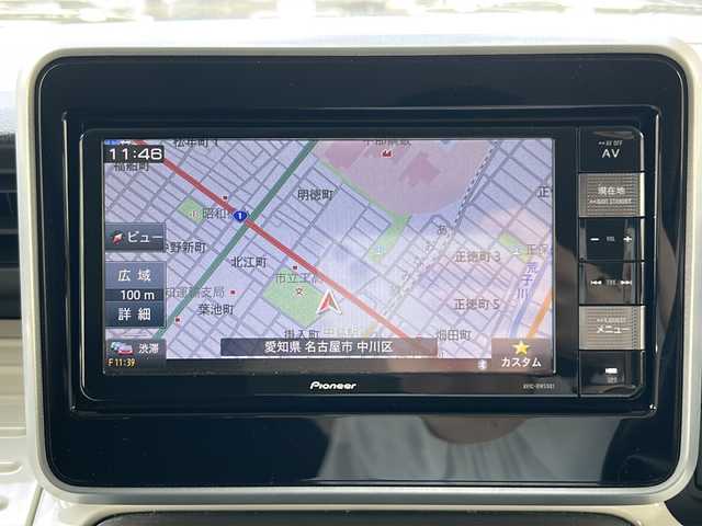 スズキ スペーシア HYBRID X 愛知県 2018(平30)年 7.3万km ブルーイッシュブラックパール3 アップグレードパッケージ、全方位モニター用カメラパッケージ装着車/ワンオーナー/社外ナビ/フルセグTV・DVD・CD・Bluetooth・FM・AM/全方位モニター/バックカメラ/両側パワースライドドア/コーナーセンサー/運転席シートヒーター/デュアルセンサーブレーキサポート/車線逸脱警報システム/ETC/LEDヘッドライト/オートライト/ステアリングスイッチ/スマートキー/プッシュスタート/アイドリングストップ/電格ミラー/純正ドアバイザー/純正フロアマット/ISOFIX/保証書/取扱説明書/スペアスマートキー