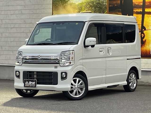 スズキ エブリィ ワゴン PZターボ スペシャル ハイルーフ 愛知県 2022(令4)年 2.5万km パールホワイト 衝突軽減ブレーキ　/レーンキープアシスト　/ディスプレイオーディオ　/バックカメラ　/ＥＴＣ　/両側電動スライドドア　/オートステップ　/クリアランスソナー　/プッシュスタート　/スマートキー