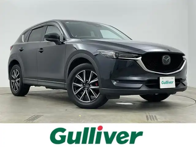 マツダ ＣＸ－５ XD Lパッケージ 岡山県 2017(平29)年 9万km ジェットブラックマイカ 純正メモリナビゲーション		/【フルセグ/Bluetooth/DVD】		/バックカメラ		/純正19inアルミホイール+サマータイヤ：装着		/レーダークルーズコントロール		/ビルトインETC		/LEDヘッドライト（AUTO機能付き）		/シートヒーター	/ステアリングヒーター/パワーバックドア/パワーシート	/横滑り防止機能		/衝突軽減システム		/車線逸脱防止システム				/スマートキー		/ステアリングスイッチ		/プッシュスタート		/コーナーセンサー		/フロアマット
