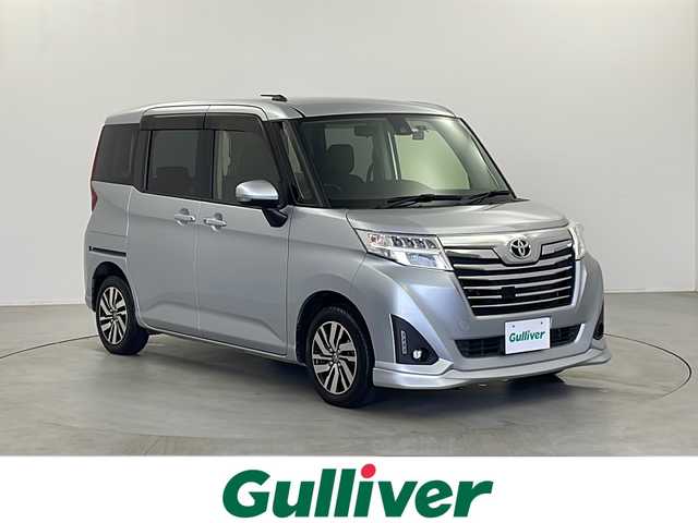 トヨタ ルーミー カスタムG S 栃木県 2017(平29)年 6.7万km ブライトシルバーM オーディオ/（FM/AM/CD/AUX/USB）/ドライブレコーダー/両側パワースライドドア/プリクラッシュブレーキ/クルーズコントロール/横滑り防止/アイドリングストップ/電動格納ミラー/マルチインフォメーションディスプレイ/ステアリングスイッチ/プッシュスタート/スマートキー/スペアキー１本/取扱説明書/新車時保証書