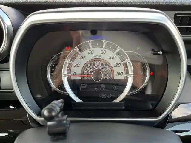 スズキ スペーシア カスタム HYBRID XS 鳥取県 2019(令1)年 4.9万km ムーンライトバイオレットPM ワンオーナー/社外ナビ/フルセグ/DVD/CD/BT/USB/ETC/ハーフレザーシート/運転席シートヒーター/レーダーブレーキサポート/レーンキープアシスト/LEDヘットライト/LEDフォグライト/純正15インチアルミホイール/プッシュエンジンスタート/アイドリングストップ/フロアマット/ドアバイザー/保証書・取扱説明書