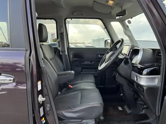 スズキ スペーシア カスタム HYBRID XS 鳥取県 2019(令1)年 4.9万km ムーンライトバイオレットPM ワンオーナー/社外ナビ/フルセグ/DVD/CD/BT/USB/ETC/ハーフレザーシート/運転席シートヒーター/レーダーブレーキサポート/レーンキープアシスト/LEDヘットライト/LEDフォグライト/純正15インチアルミホイール/プッシュエンジンスタート/アイドリングストップ/フロアマット/ドアバイザー/保証書・取扱説明書