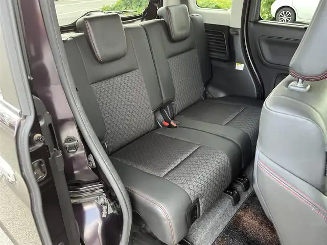 スズキ スペーシア カスタム HYBRID XS 鳥取県 2019(令1)年 4.9万km ムーンライトバイオレットPM ワンオーナー/社外ナビ/フルセグ/DVD/CD/BT/USB/ETC/ハーフレザーシート/運転席シートヒーター/レーダーブレーキサポート/レーンキープアシスト/LEDヘットライト/LEDフォグライト/純正15インチアルミホイール/プッシュエンジンスタート/アイドリングストップ/フロアマット/ドアバイザー/保証書・取扱説明書