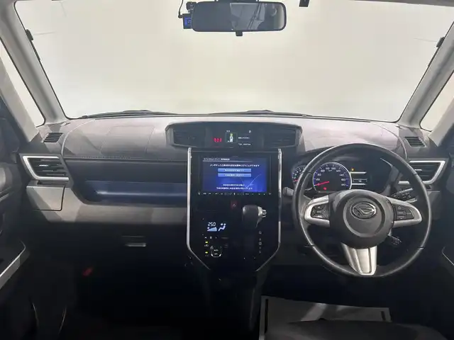 ダイハツ トール カスタムG ターボ SAⅡ 愛知県 2018(平30)年 6.1万km ブラックマイカメタリック/マゼンタベリーマイカメタリック ＡＬＰＩＮＥ９インチナビ（X9VDS)/(Bluetooth/フルセグTV/SD/FM/AM/CD・DVD再生）/スマートアシスト　/　　-衝突回避支援ブレーキ　/　　-車線逸脱警報/　　-オートハイビーム/　　-コーナーセンサー/両側パワースライドドア　/ビルトインＥＴＣ　/ＬＥＤヘッドライト　/LEDフォグランプ/バックカメラ　/ドライブレコーダー　/クルーズコントロール　/先行車発進お知らせ/アイドリングストップ/プッシュスタート/　　-スマートキー/純正フロアマット/後席サンバイザー