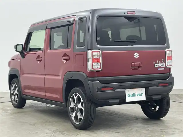 スズキ ハスラー HYBRID X 岡山県 2022(令4)年 1.4万km フェニックスレッドパール/ガンメタリック2トーンルーフ 社外ナビ/【ナビ/フルセグ/Bluetooth/DVD】	/バックカメラ/追従型クルーズコントロール	/オートハイビーム	/LEDヘッドライト（AUTO機能付き）	/前席シートヒーター	/衝突軽減ブレーキシステム	/車線逸脱防止システム	/横滑り防止装置/踏み間違い防止	/純正15インチアルミ	/コーナーセンサー（後）	/純正フロアマット	/ステアリングスイッチ	/チルトステアリング/シートリフター/シートバックテーブル/ウィンカーミラー/ドアバイザー/ISOFIX/プッシュスタート	/新車保証書/取扱説明書/スペアキー×１