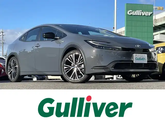 トヨタ プリウス G 愛知県 2024(令6)年 1.2万km グレー 純正ディスプレイオーディオ、ナビ/フルセグTV（キャンセラー付き）/BT/HDMI/バックカメラ/ビルトインETC/純正19インチAW/トヨタセーフティセンス/レーダークルーズコントロール/ブラインドスポットモニター/クリアランスソナー /オートライト/前席シートヒーター /純正フロアマット/AC100V