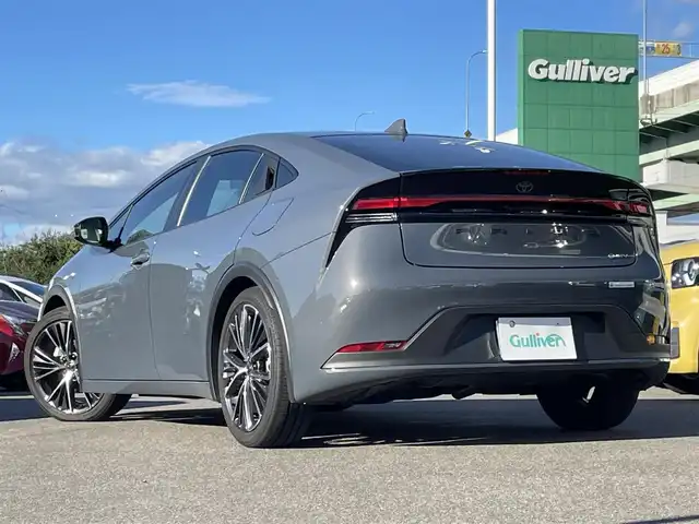 トヨタ プリウス G 愛知県 2024(令6)年 1.2万km グレー 純正ディスプレイオーディオ、ナビ/フルセグTV（キャンセラー付き）/BT/HDMI/バックカメラ/ビルトインETC/純正19インチAW/トヨタセーフティセンス/レーダークルーズコントロール/ブラインドスポットモニター/クリアランスソナー /オートライト/前席シートヒーター /純正フロアマット/AC100V