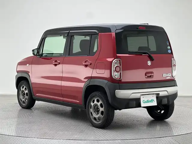 スズキ ハスラー G 兵庫県 2016(平28)年 6.4万km フェニックスレッドパール/ブルーイッシュブラックパール 社外CDオーディオ/シートヒーター（D/N席）/ヘッドライトレベライザー/社外ETC/アイドリングストップ/PCS/純正フロアマット/純正ドアバイザー/スペアキー×１