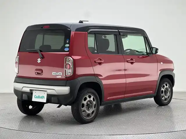 スズキ ハスラー G 兵庫県 2016(平28)年 6.4万km フェニックスレッドパール/ブルーイッシュブラックパール 社外CDオーディオ/シートヒーター（D/N席）/ヘッドライトレベライザー/社外ETC/アイドリングストップ/PCS/純正フロアマット/純正ドアバイザー/スペアキー×１