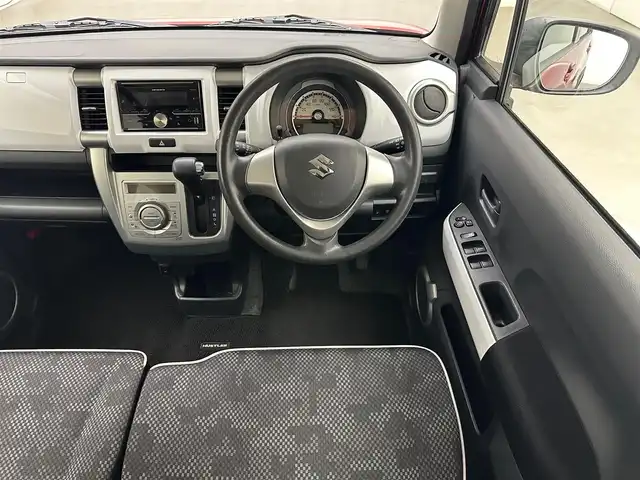 スズキ ハスラー G 兵庫県 2016(平28)年 6.4万km フェニックスレッドパール/ブルーイッシュブラックパール 社外CDオーディオ/シートヒーター（D/N席）/ヘッドライトレベライザー/社外ETC/アイドリングストップ/PCS/純正フロアマット/純正ドアバイザー/スペアキー×１