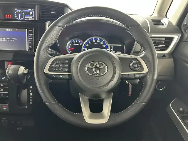 トヨタ ルーミー カスタムG 佐賀県 2020(令2)年 2.4万km ブラックマイカメタリック/ファイアークォーツレッドメタリック 純正7インチナビ/AM/FM/CD/DVD/Bluetooth/バックカメラ/ドライブレコーダー/レーダークルーズコントロール/両側パワースライドドア/ビルトインETC/オートライト/シートヒーター/純正フロアマット/ドアバイザー/LEDヘッドライト/シートバックテーブル/オートホールド/電子パーキングブレーキ/スマートキー/アイドリングストップ