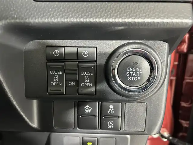 トヨタ ルーミー カスタムG 佐賀県 2020(令2)年 2.4万km ブラックマイカメタリック/ファイアークォーツレッドメタリック 純正7インチナビ/AM/FM/CD/DVD/Bluetooth/バックカメラ/ドライブレコーダー/レーダークルーズコントロール/両側パワースライドドア/ビルトインETC/オートライト/シートヒーター/純正フロアマット/ドアバイザー/LEDヘッドライト/シートバックテーブル/オートホールド/電子パーキングブレーキ/スマートキー/アイドリングストップ