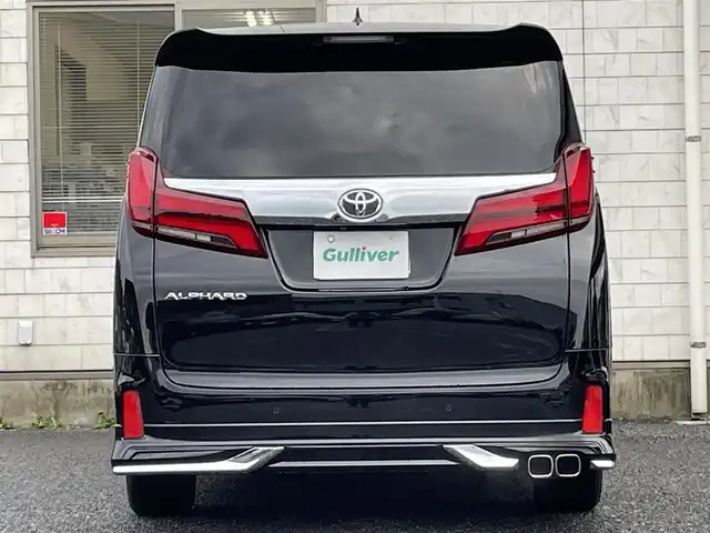 トヨタ アルファード S Cパッケージ 福岡県 2021(令3)年 4万km ブラック ワンオーナー/モデリスタエアロ/　(フロント/サイド/リヤ)/ツインムーンルーフ/純正12.1インチフリップダウンモニター【V12T-R68C】/純正9インチディスプレイオーディオ/(AM/FM/CD/DVD/Bluetooth/Miracast/フルセグTV)/バックカメラ/トヨタセーフティセンス/・プリクラッシュセーフティ/・レーントレーシングアラート/・オートマティックハイビーム/・ロードサインアシスト/・レーダークルーズコントロール/・先行車発信告知機能/ブラインドスポットモニター/リヤクロストラフィックアラート/クリアランスソナー/パーキングサポートブレーキ/横滑り防止装置/純正18インチアルミホール/両側パワースライドドア/パワーバックドア/黒色レザーシート/デジタルインナーミラー/前後方ドライブレコーダー【TZ-DR210】/ビルトインETC/パワーシート(前席/2列目)/シートヒーター/ベンチレーション(D/N席)/シートメモリー(D席)/電動オットマン(N席/2列目)/ステアリングヒーター/純正フロアマット/USB端子/100V電源×2/ISOFIX/スペアキー×1/保証書/取扱説明書/ナビ取扱説明書