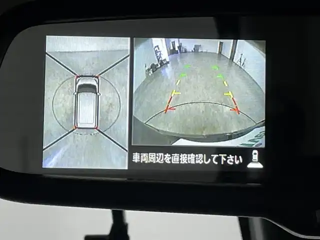 日産 デイズ ルークス ライダーHWSターボ 福岡県 2019(平31)年 4.4万km ブラック 後席モニター　/純正ナビ（ＢＴ，フルセグＴＶ）　/全方位カメラ　/ＥＴＣ　/前方ドライブレコーダー　/クルーズコントロール　/コーナーセンサー　/エマージェンシーブレーキ　/レーンキープ　/両側電動スライドドア　/ＬＥＤ