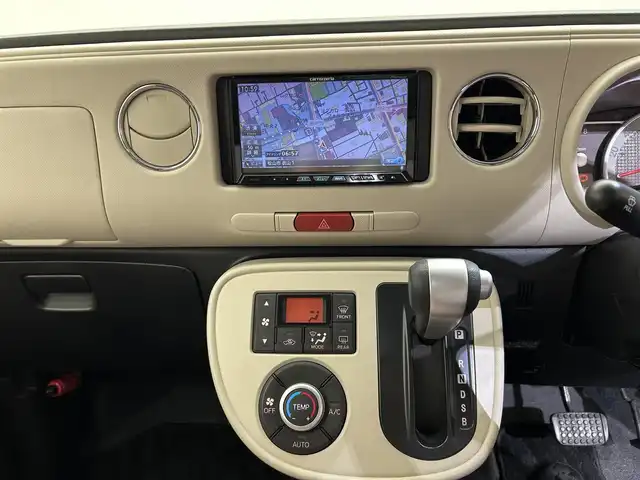 ダイハツ ミラ ココア プラスX 愛媛県 2014(平26)年 3.5万km シャイニングレッド 社外ＳＤナビ（ワンセグＴＶ　Ｂｌｕｅｔｏｏｔｈ　ＣＤ　ＤＶＤ）　ＥＴＣ　純正フロアマット　ＬＥＤヘッドライト　ルーフレール　ワンオーナー　バックカメラ　パワーウィンドウ　パワーステアリング