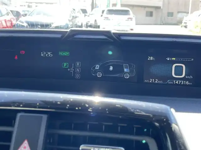 トヨタ プリウス S ツーリングセレクション 福岡県 2016(平28)年 14.8万km アティチュードブラックマイカ トヨタセーフティセンス/バックカメラ/レーンキープアシスト/ALPINEナビ/BT/フルセグTV/ETC/純正フロアマット/純正アルミホイール/プッシュスタート/スマートキー/オートライト/オートハイビーム/シートヒーター