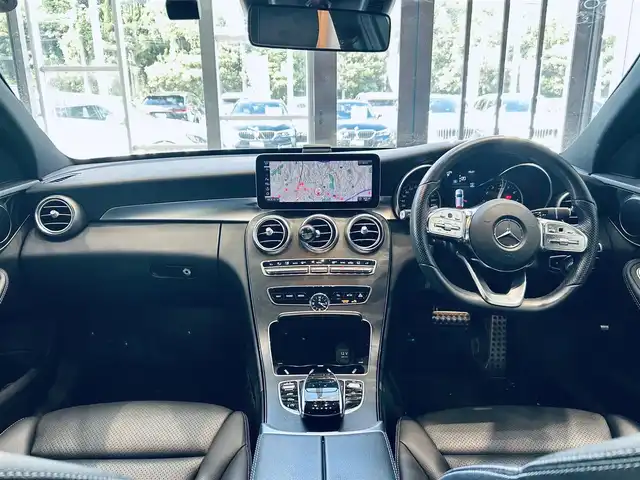 メルセデス・ベンツ Ｃ２００ 4マチック SW AVG AMGライン 大阪府 2019(令1)年 5.8万km セレナイトグレー レーダーセーフティP/ACC/純正ナビ/TV/バックカメラ/applecarplay/黒革/メモリ付きパワーシート/シートヒーター/純正18インチAW/LEDヘッドライト/電動リアゲート/ブラインドスポット/クリアランスソナー/ETC/ドラレコ/ルーフレール/パドルシフト