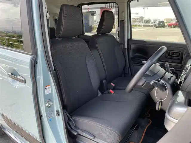 スズキ スペーシア ギア HYBRID XZターボ 佐賀県 2019(平31)年 2.8万km オフブルーメタリック/ガンメタリック2トーンルーフ 純正8インチSDナビゲーション/・フルセグTV/CD/DVD/SD/Bluetooth/全方位モニター/前後ドライブレコーダー/ビルトインETC/ヘッドアップディスプレイ/両側パワースライドドア/天井サーキュレーター/DN席シートヒーター/後席サンシェード/ISOFIX対応/パドルシフト/革巻きステアリング/ステアリングリモコン/純正LEDヘッドライト/・オートマチックハイビーム/純正LEDフォグランプ/純正フロアマット/純正ドアバイザ―/クルーズコントロール/車線逸脱警報機能/デュアルセンサーブレーキサポート/パーキングセンサー