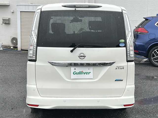 日産 セレナ ハイウェイS S HV Aセーフ 千葉県 2014(平26)年 15.7万km ブリリアントホワイトパール ナビ　全方位カメラ　フルセグＴＶ　Ｂｔ　アルパインフリップダウンモニター　両側パワースライドドア　前後ドラレコ　クルコン　エアロ　前後センサー　マット　純正１５インチＡＷ　スマートキー エマブレ