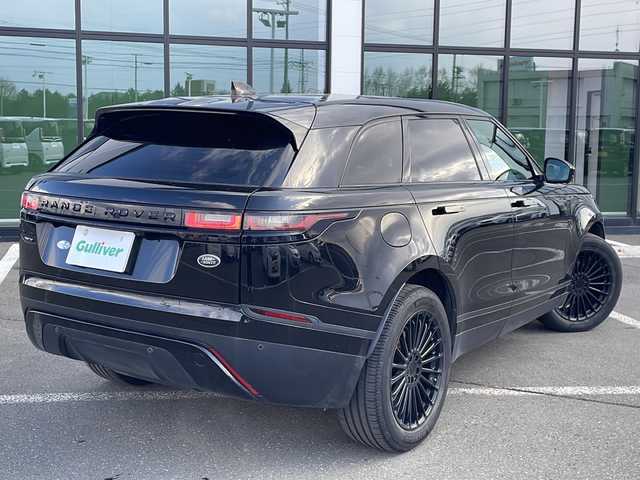 ランドローバー レンジローバーヴェラール SE 250PS 道東・釧路十勝 2019(令1)年 3.5万km 黒 ・４WD/・純正ナビ（TV/BT/AM/FM）/・フルセグTV/・全周囲カメラ（バック/サイド/フロント）/・ETC/・アイドリングストップ/・2列目シートリクライニング/・シートリフター/・パワーメモリーシート/・電動リアゲート/・ムーンルーフ/・クルーズコントロール/・ヒルスタートアシスト/・ダウンヒルアシスト/・前席シートヒーター/・社外20インチAW/・LEDヘッドライト