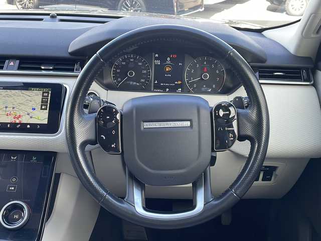 ランドローバー レンジローバーヴェラール SE 250PS 道東・釧路十勝 2019(令1)年 3.5万km 黒 ・４WD/・純正ナビ（TV/BT/AM/FM）/・フルセグTV/・全周囲カメラ（バック/サイド/フロント）/・ETC/・アイドリングストップ/・2列目シートリクライニング/・シートリフター/・パワーメモリーシート/・電動リアゲート/・ムーンルーフ/・クルーズコントロール/・ヒルスタートアシスト/・ダウンヒルアシスト/・前席シートヒーター/・社外20インチAW/・LEDヘッドライト