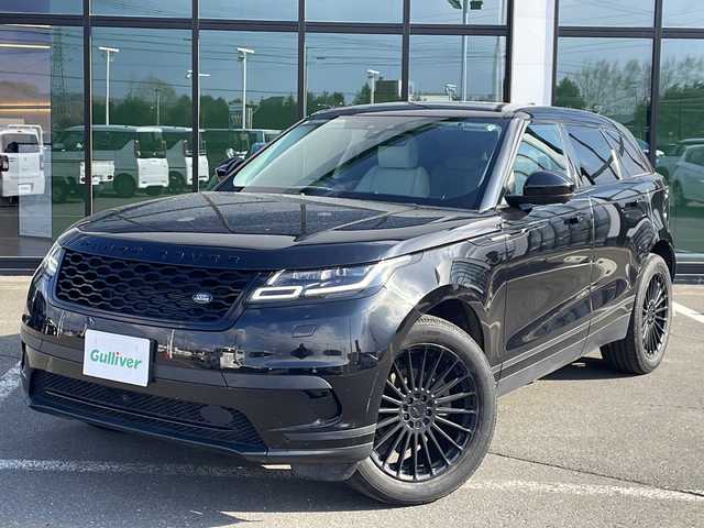 ランドローバー レンジローバーヴェラール SE 250PS 道東・釧路十勝 2019(令1)年 3.5万km 黒 ・４WD/・純正ナビ（TV/BT/AM/FM）/・フルセグTV/・全周囲カメラ（バック/サイド/フロント）/・ETC/・アイドリングストップ/・2列目シートリクライニング/・シートリフター/・パワーメモリーシート/・電動リアゲート/・ムーンルーフ/・クルーズコントロール/・ヒルスタートアシスト/・ダウンヒルアシスト/・前席シートヒーター/・社外20インチAW/・LEDヘッドライト