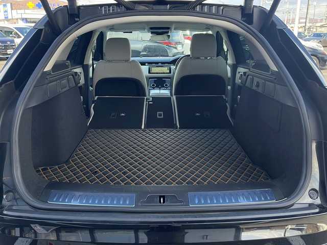 ランドローバー レンジローバーヴェラール SE 250PS 道東・釧路十勝 2019(令1)年 3.5万km 黒 ・４WD/・純正ナビ（TV/BT/AM/FM）/・フルセグTV/・全周囲カメラ（バック/サイド/フロント）/・ETC/・アイドリングストップ/・2列目シートリクライニング/・シートリフター/・パワーメモリーシート/・電動リアゲート/・ムーンルーフ/・クルーズコントロール/・ヒルスタートアシスト/・ダウンヒルアシスト/・前席シートヒーター/・社外20インチAW/・LEDヘッドライト