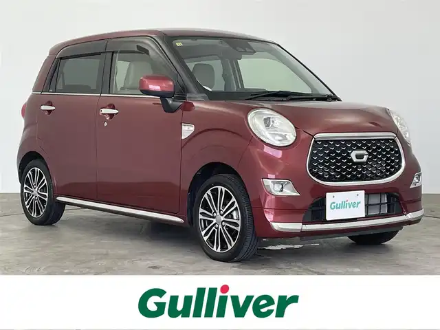 ダイハツ キャスト スタイル G VS SAⅢ 大分県 2020(令2)年 1万km ファイアークォーツレッドM 純正SDナビ/Bluetooth/TV/フルセグ/DVD/AM/FM/全周囲カメラ/バックカメラ/シートヒーター/ETC/USB/衝突軽減システム/横滑り防止装置/アイドリンクストップ/オートライト/純正マット/純正AW15インチ/電動格納ミラー/スペアキー