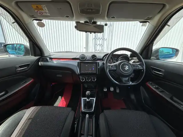 スズキ スイフト スポーツ セーフティPKG 愛媛県 2018(平30)年 5.5万km スーパーブラックパール ６速ＭＴ/フォグランプ/ＬＥＤライト/オートライト/バックカメラ/全方位カメラ/フルセグＴＶ/純正アルミホイール/ドラレコ前方/純正フロアマット/ビルトインＥＴＣ/ＵＳＢ入力端子/レーンキープアシスト/シートヒーターD席/Bluetooth/クルーズコントロール有/追従走行有
