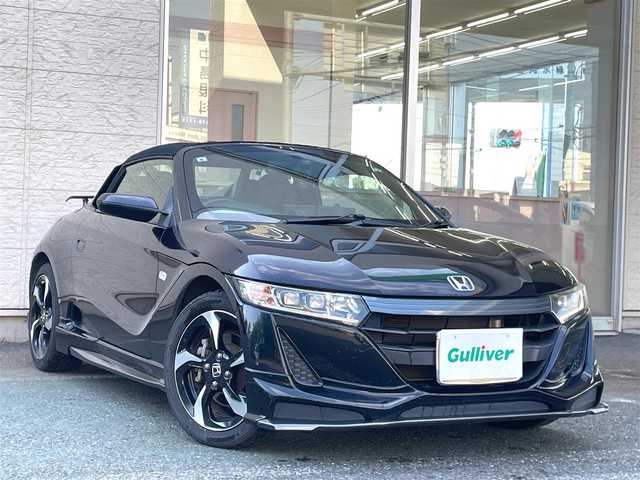 ホンダ Ｓ６６０ α 埼玉県 2015(平27)年 7.5万km プレミアムミスティックナイトパール /無限エアロ//無限リヤスポイラー//バックカメラ//USB/Bluetooth//社外ポータブルナビ//ワンセグTV//クルーズコントロール//ETC//スマートキー//LEDヘッドライト//前後ドラレコ//W.サイドエアバッグ//ABS//横滑り防止装置//革巻きステアリング//オートライト//純正アルミホイール//新車時保証書//取扱説明書