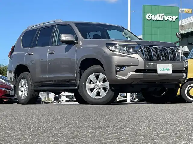 トヨタ ランドクルーザー プラド TX 愛知県 2019(令1)年 4.5万km アバンギャルドブロンズメタリック ///サンルーフ /ルーフレール/アルパイン9インチナビ/フルセグTV/BT/バックカメラ/ビルトインETC/純正17インチAW/トヨタセーフティセンス/レーダークルーズコントロール/クリアランスソナー /ドライブレコーダー/純正フロアマット/取説、保証書/スペアキー
