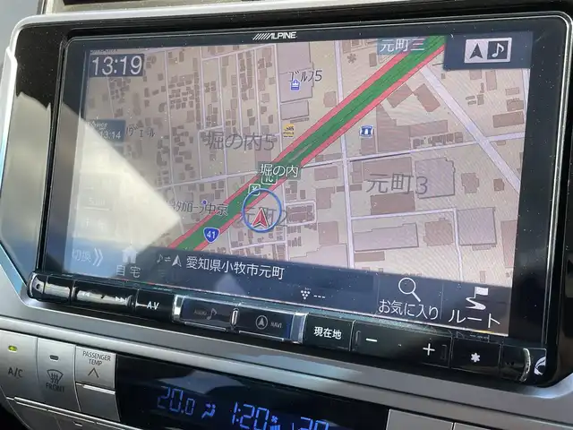 トヨタ ランドクルーザー プラド TX 愛知県 2019(令1)年 4.5万km アバンギャルドブロンズメタリック ///サンルーフ /ルーフレール/アルパイン9インチナビ/フルセグTV/BT/バックカメラ/ビルトインETC/純正17インチAW/トヨタセーフティセンス/レーダークルーズコントロール/クリアランスソナー /ドライブレコーダー/純正フロアマット/取説、保証書/スペアキー