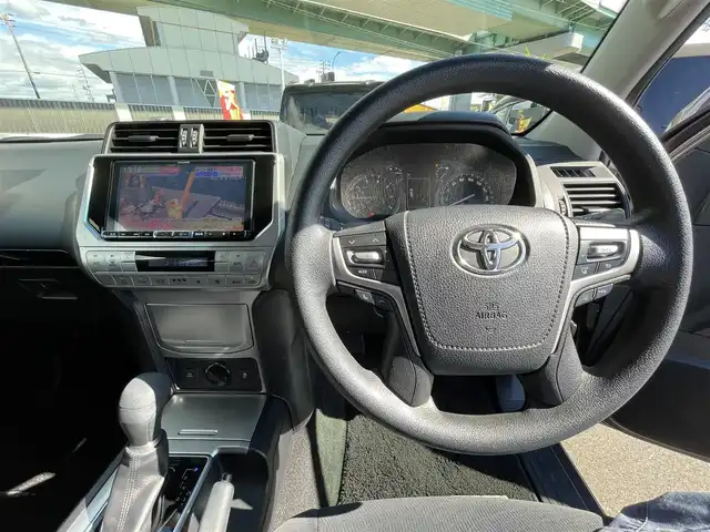 トヨタ ランドクルーザー プラド TX 愛知県 2019(令1)年 4.5万km アバンギャルドブロンズメタリック ///サンルーフ /ルーフレール/アルパイン9インチナビ/フルセグTV/BT/バックカメラ/ビルトインETC/純正17インチAW/トヨタセーフティセンス/レーダークルーズコントロール/クリアランスソナー /ドライブレコーダー/純正フロアマット/取説、保証書/スペアキー