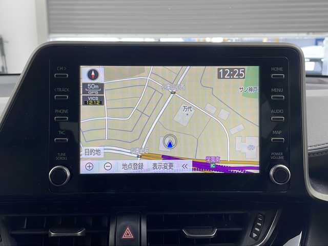 トヨタ Ｃ－ＨＲ G 兵庫県 2020(令2)年 9.8万km ブラックマイカ 純正ナビ/フルセグ/Bluetooth/スマートキー/ETC/クルコン/全方位カメラ/ハーフレザー/シートヒーター/レーンアシスト/オートLED/コーナーセンサー/衝突軽減/純正フロアマット/スタッドレスタイヤ