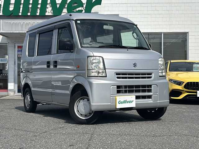 スズキ エブリイ ジョイン 三重県 2010(平22)年 8.9万km シルキーシルバーメタリック ワンオーナー/社外オーディオ/CD/FM/AM/両側スライドドア/フロアマット/エアバッグ/パワーステアリング/パワーウィンドウ/保証書/取扱説明書