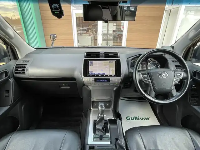 トヨタ ランドクルーザー プラド TX 宮崎県 2019(令1)年 7.8万km ブラック サンルーフ/モデリスタエアロ(フロント/リア)/純正ナビ(NSZT-Y68T)/フルセグTV/社外20インチアルミ/レザー調シートカバー/セーフティセンスP