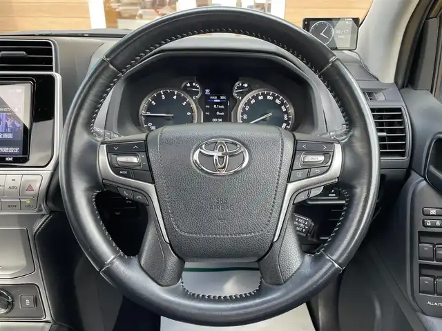 トヨタ ランドクルーザー プラド TX 宮崎県 2019(令1)年 7.8万km ブラック サンルーフ/モデリスタエアロ(フロント/リア)/純正ナビ(NSZT-Y68T)/フルセグTV/社外20インチアルミ/レザー調シートカバー/セーフティセンスP