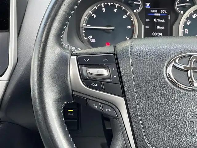 トヨタ ランドクルーザー プラド TX 宮崎県 2019(令1)年 7.8万km ブラック サンルーフ/モデリスタエアロ(フロント/リア)/純正ナビ(NSZT-Y68T)/フルセグTV/社外20インチアルミ/レザー調シートカバー/セーフティセンスP