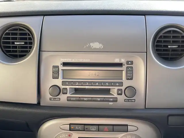 ダイハツ ミラ ジーノ ミニライト 愛知県 2007(平19)年 6.6万km 緑 純正オーディオ　/純正１５インチアルミホイール　/オートエアコン　/フォグランプ　/キーレスキー