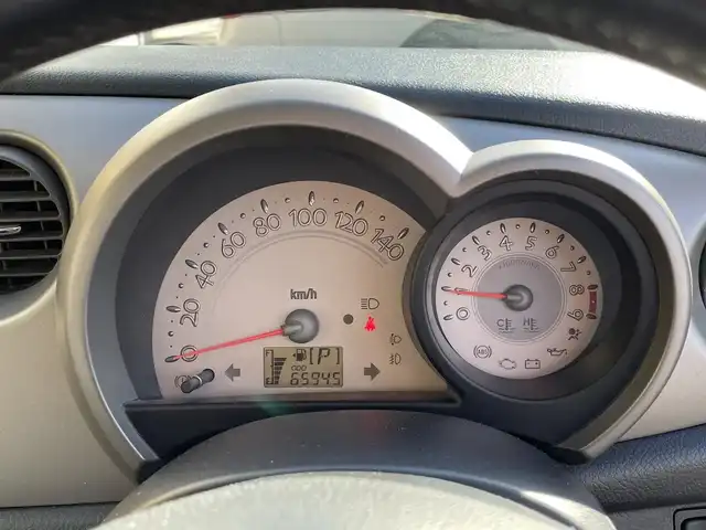 ダイハツ ミラ ジーノ ミニライト 愛知県 2007(平19)年 6.6万km 緑 純正オーディオ　/純正１５インチアルミホイール　/オートエアコン　/フォグランプ　/キーレスキー