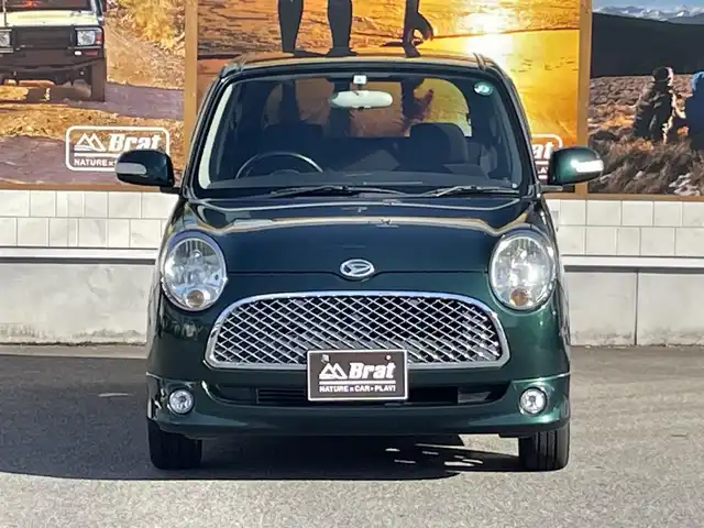 ダイハツ ミラ ジーノ ミニライト 愛知県 2007(平19)年 6.6万km 緑 純正オーディオ　/純正１５インチアルミホイール　/オートエアコン　/フォグランプ　/キーレスキー