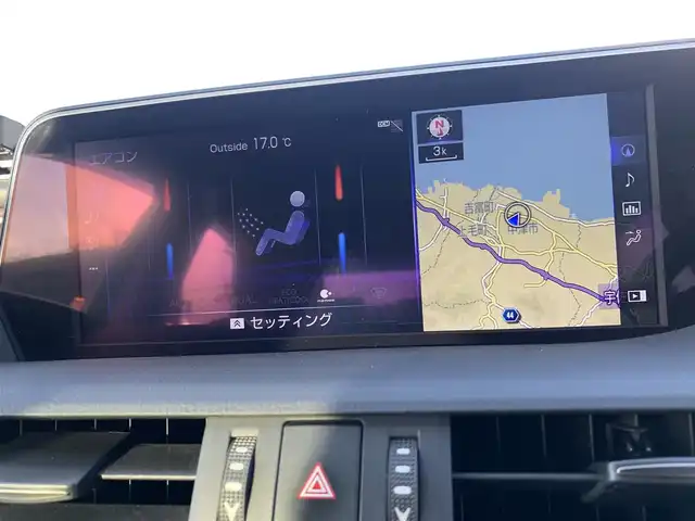 レクサス ＥＳ 300h 大分県 2019(平31)年 5.5万km ソニックチタニウム ・純正メモリーナビ/・フルセグ/・バックカメラ/・ETC2.0/・ステアリングスイッチ/・PCS/・ACC/・LDA/・AHB/・クリアランスソナー/・レザーシート/・純正アルミホイール