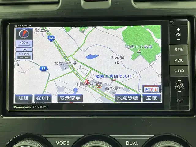 スバル インプレッサ スポーツ 2．0i－S 千葉県 2012(平24)年 11.8万km アイスシルバーメタリック 禁煙車/純正メモリナビ/・型番：CN-S300WD/・CD/DVD/USB/Bluetooth/フルセグTV/・ビルトインETC/革巻きステアリング/・ステアリングスイッチ/左右独立エアコン/ハーフレザーシート/・D席パワーシート/純正フロアマット/純正ドアバイザー/純正17インチAW/オートライト/・HIDヘッドライト/・フォグランプ/・ヘッドライトウォッシャー/・ヘッドライトイベライザー/アイドリングストップ/リモコンキー/・スペアキー/電動格納ウインカーミラー/積込みタイヤ　純正17インチAW/・サマータイヤ（205/50/R17）3mm