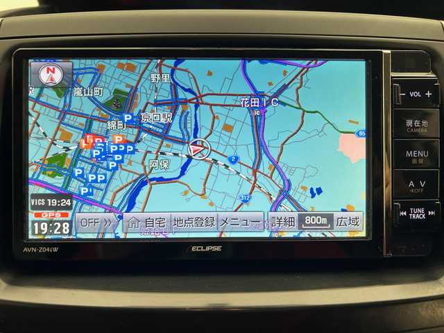 トヨタ ヴォクシー ZS 煌Ⅱ 兵庫県 2012(平24)年 6.6万km ブラック 社外SDナビ(CD/DVD/Bluetooth/フルセグ)/バックカメラ/両側パワースライドドア/純正フロアマット/社外18インチアルミホイール/オートライト/スマートキー/HIDヘッドライト/パドルシフト/ETC