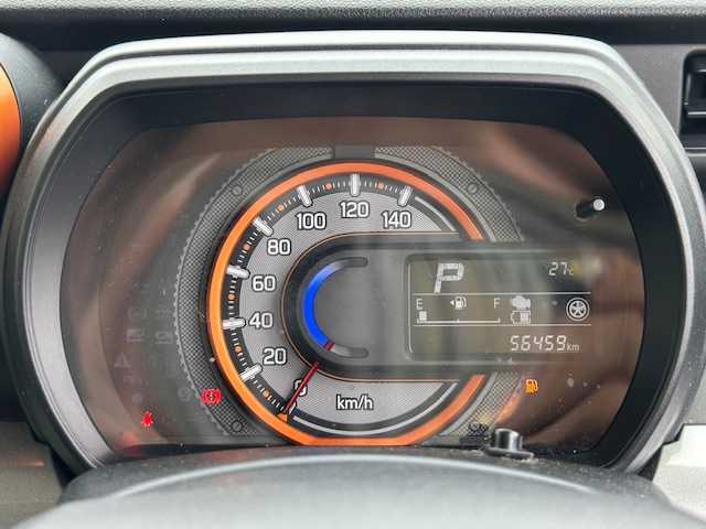 スズキ スペーシア ギア HYBRID XZ 大阪府 2019(令1)年 5.7万km フェニックスレッドパール/ガンメタリック2トーンルーフ 純正ナビ/全方位カメラ/フルセグ/Bluetooth/ヘッドアップディスプレイ/ルーフレール/両側パワースライドドア/前席シートヒーター/LEDヘッドライト/フロントフォグランプ/衝突軽減ブレーキ/レーンキープアシスト/プッシュスタート/スマートキー×2